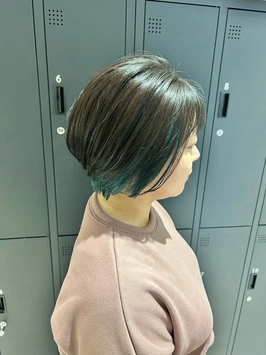 ショート 似合わせボブ🫧 丸みショート藤本のヘアスタイル
