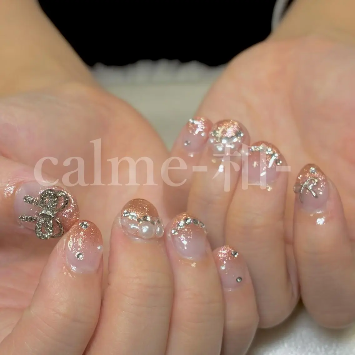 ネイル ハンドネイル calme-和- 753のネイルデザイン