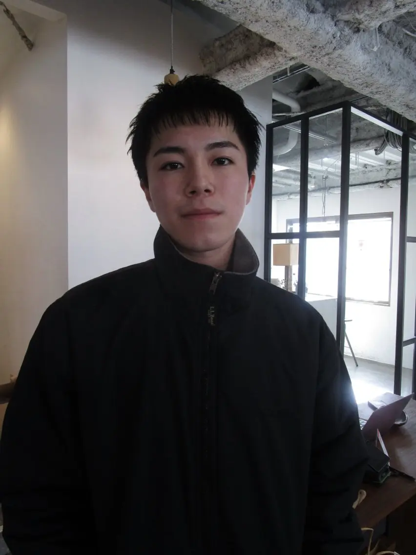 men's cutの写真