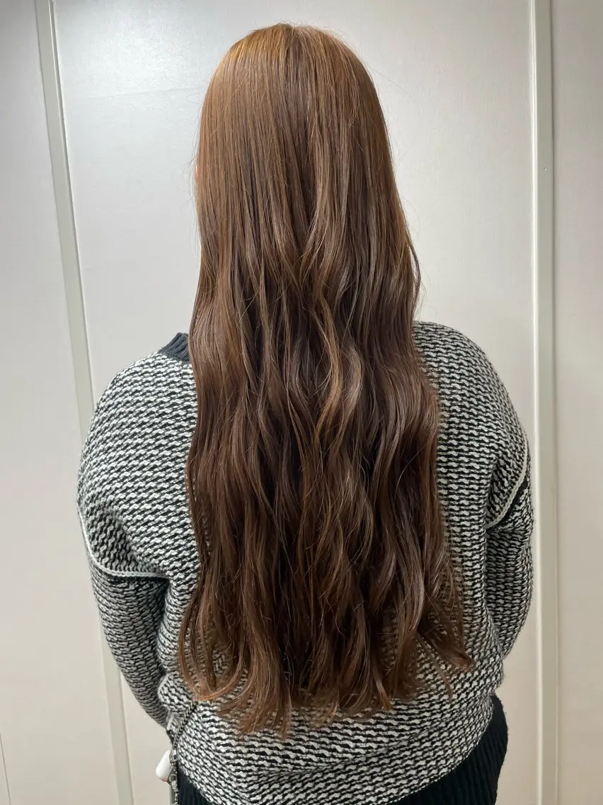 ロング カラー 松田 憲人のヘアスタイル