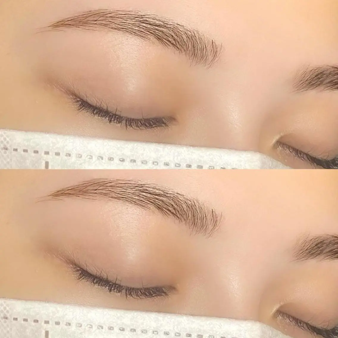 【デザインお決まりの方】アイブロウWAX (仕上げメイクつき)の写真