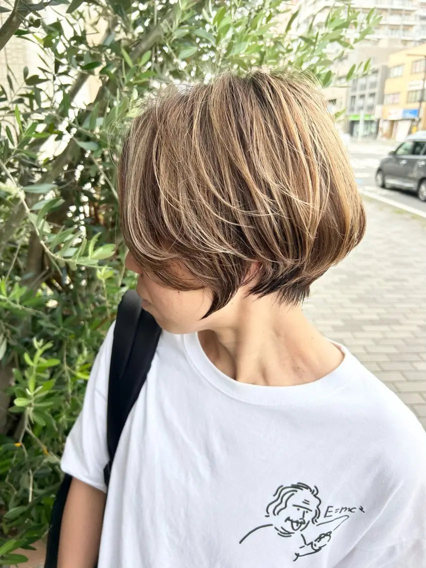 ショート 似合わせの達人🔥 石川就平のヘアスタイル