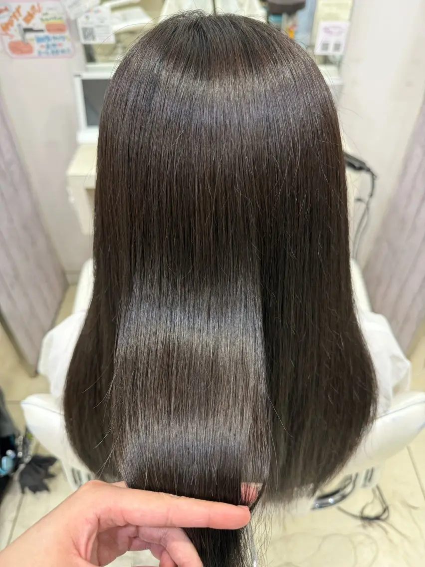 ロング 髪質改善カラー 佐藤🦋.*˚のヘアスタイル