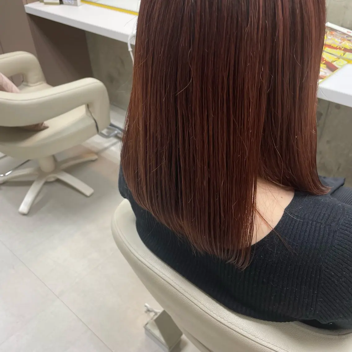ロング カラー カット ヘアカラー 坂本 沙也加のヘアスタイル