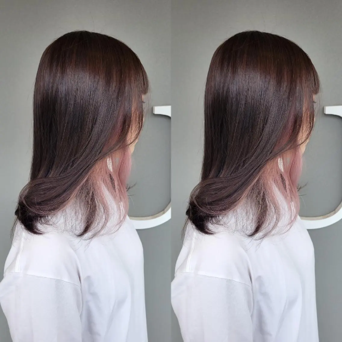 ミディアム ヘアカラー トリートメント 平田 広大のヘアスタイル