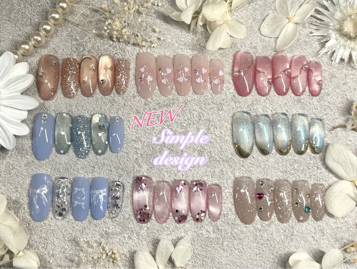 simple design クーポン💅2月新作デザイン追加🫶の写真