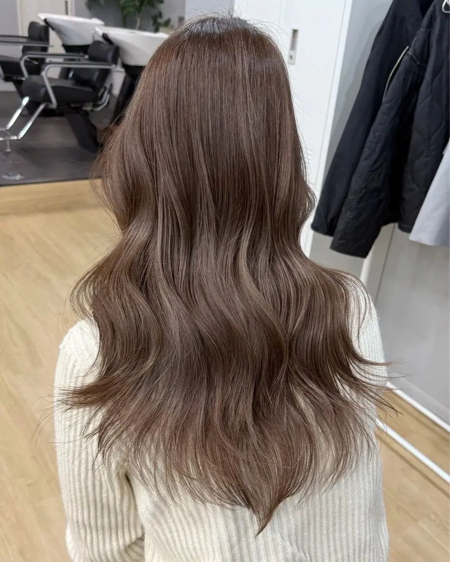 ミディアム カラー ヘアアレンジ ヘアカラー 🫧透明感カラー/ Wカラー🫧namiのヘアスタイル
