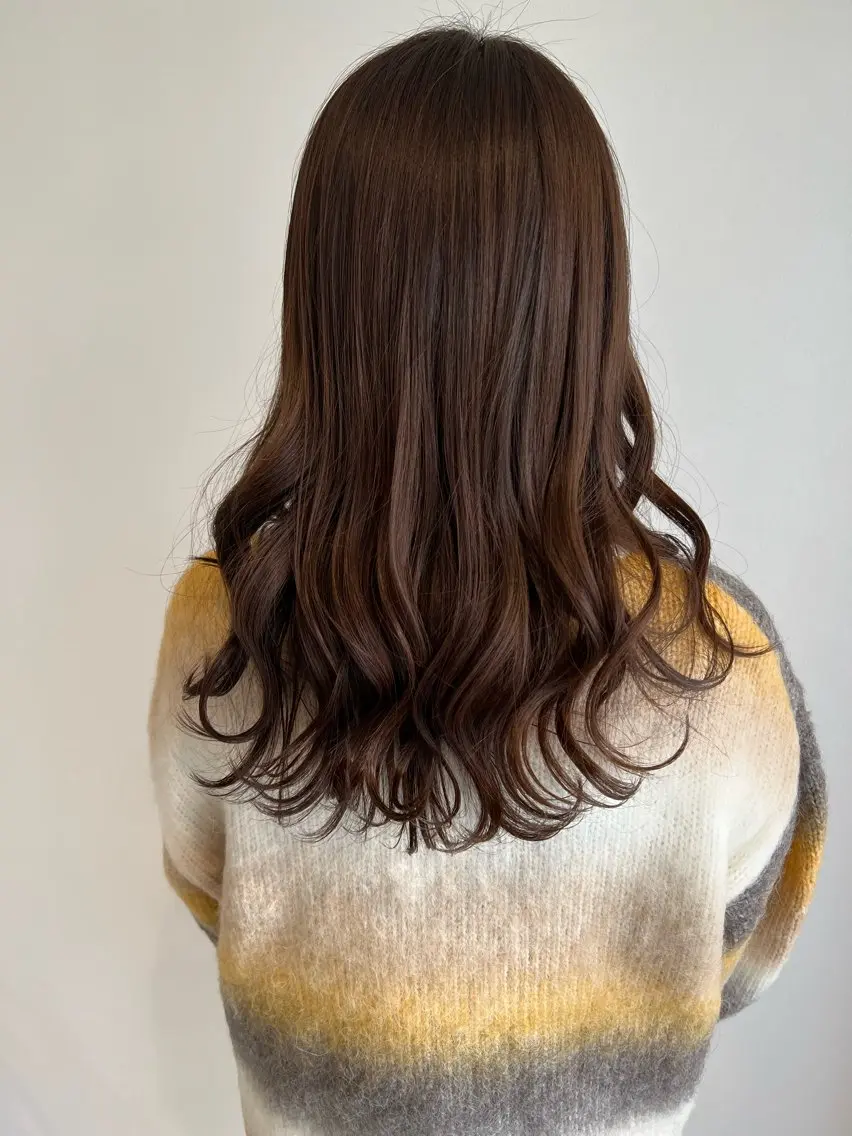 ミディアム カラー ベージュカラー カット ヘアカラー 🫧高鹿汰一髪質改善 /白髪ぼかし🫧のヘアスタイル