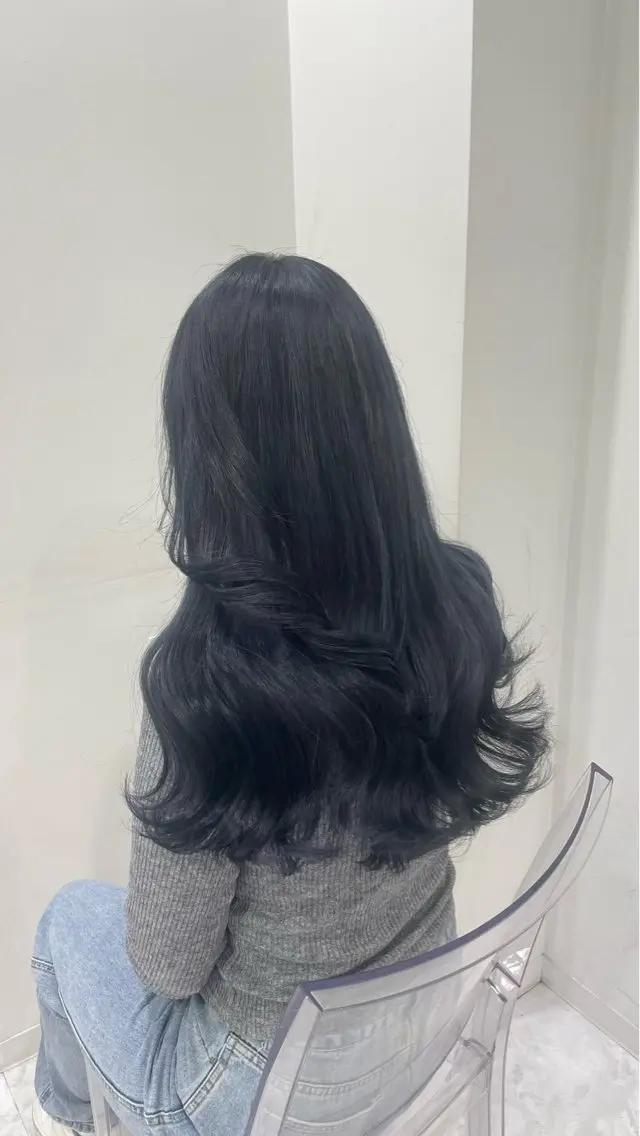 ロング カット トリートメント 大人っぽ中韓レディ ヘア🤍MAOのヘアスタイル