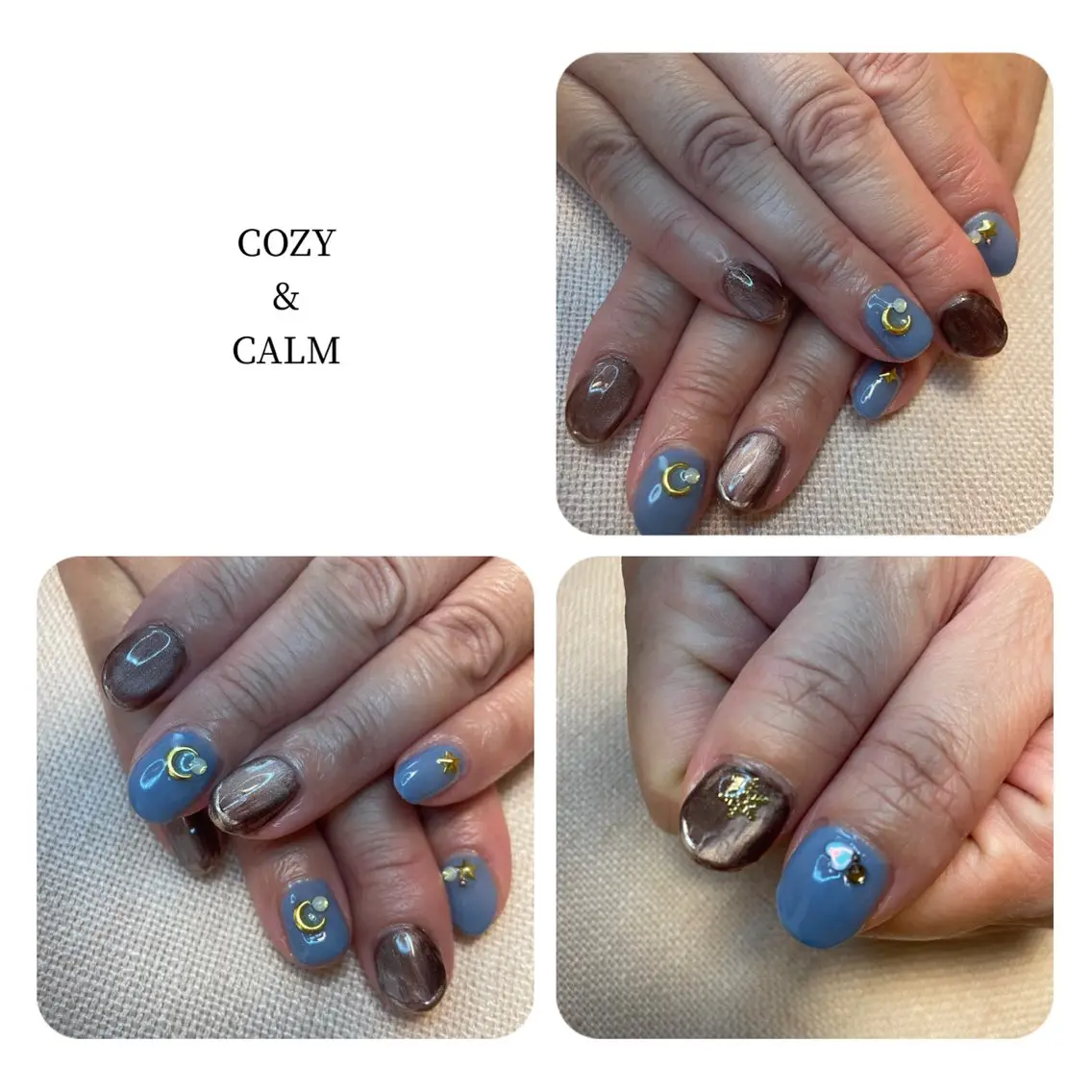 ネイル マグネットネイル ミラーネイル NAIL★M 真紀のネイルデザイン