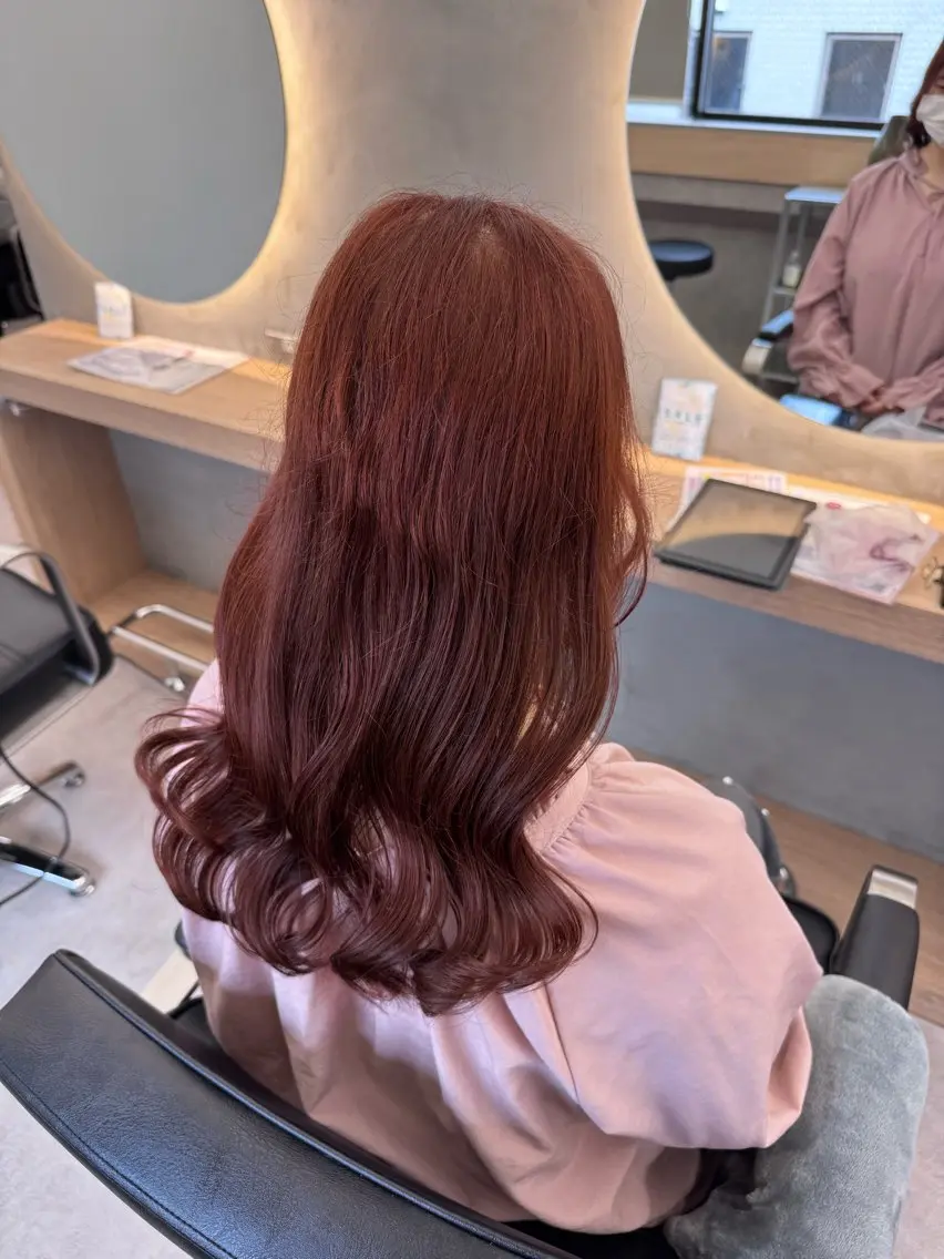 【平日限定】✨今ならフェイスイメージ診断付き✨カット+透明感カラー+3stepトリートメント✨の写真