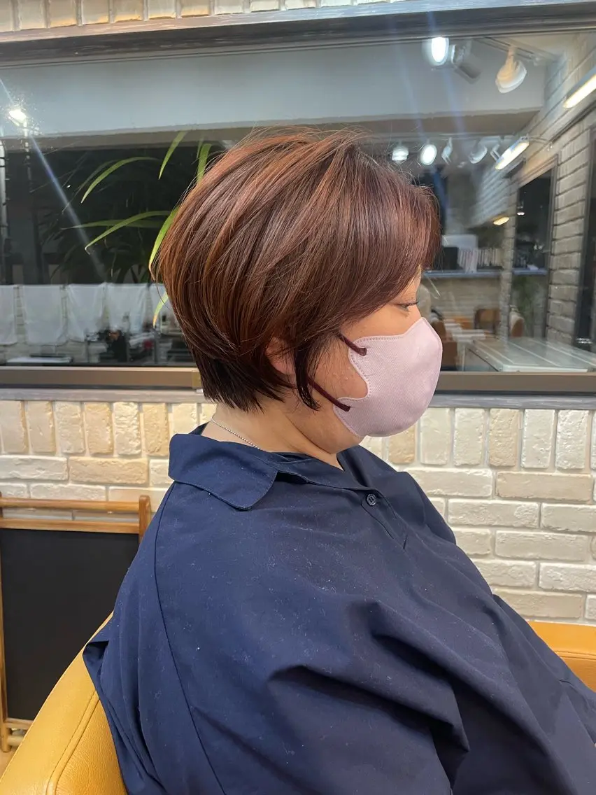ショート レイヤースタイル⭐️ 村上のヘアスタイル