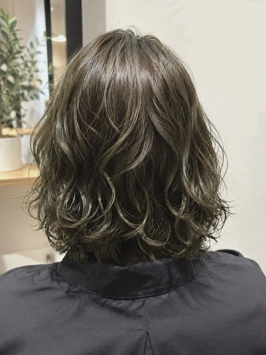ショート カラー ブラウンカラー オリーブブラウン 浦和駅徒歩1分🎨 モデル募集kinoのヘアスタイル