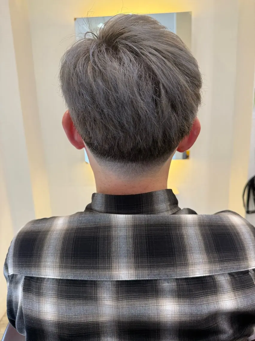 カラー メンズ 永井 天斗のヘアスタイル