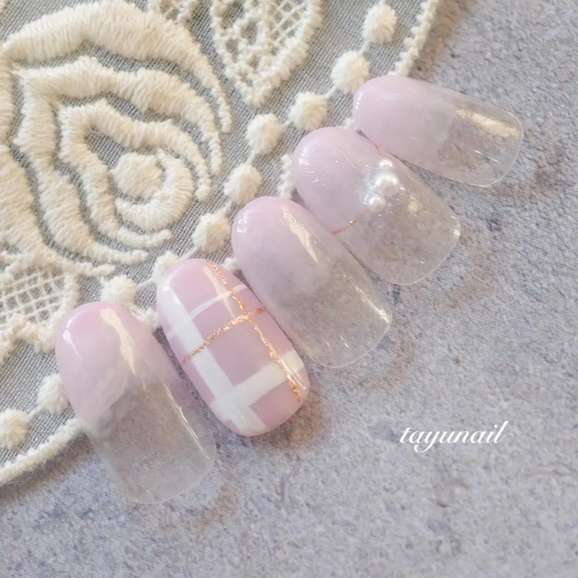 ネイル アートネイル ジェルネイル ニュアンスネイル ワンカラーネイル パラジェル ハンドネイル ネイルサロン 【たゆnail】のネイルデザイン