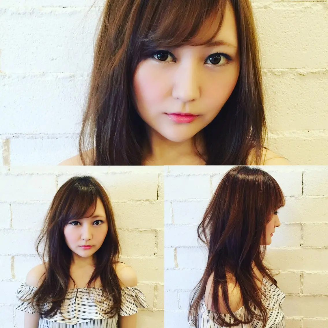 ロング ロング 工藤 久美のヘアスタイル
