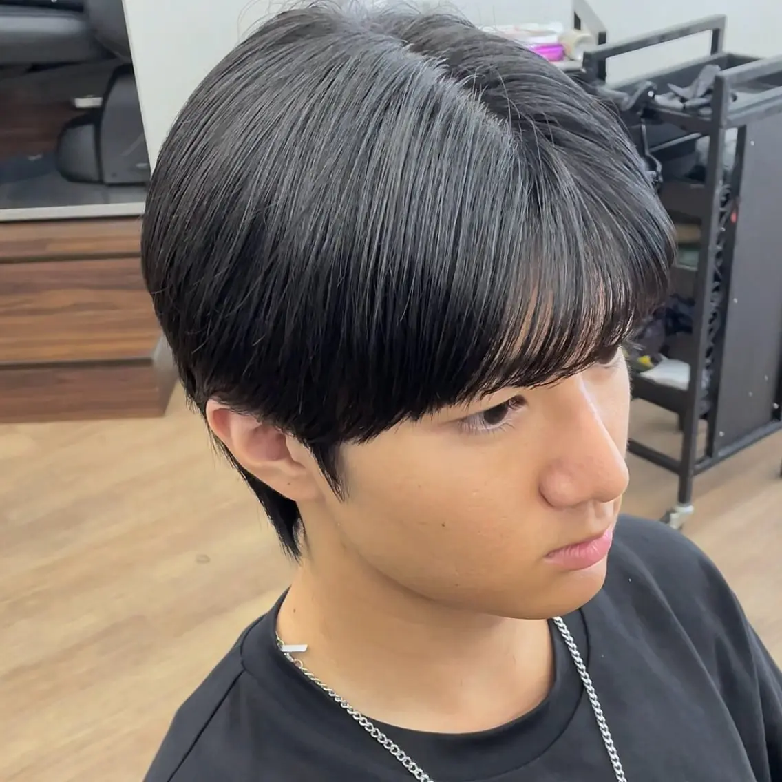 ✂️似合わせメンズカット+サラサラ縮毛矯正+トリートメントの写真
