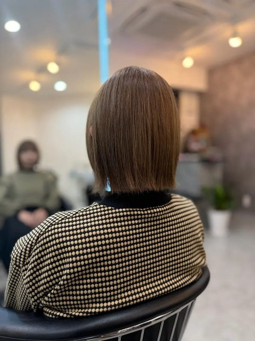 ミディアム ボブ ARARE HAIR みゆきのヘアスタイル