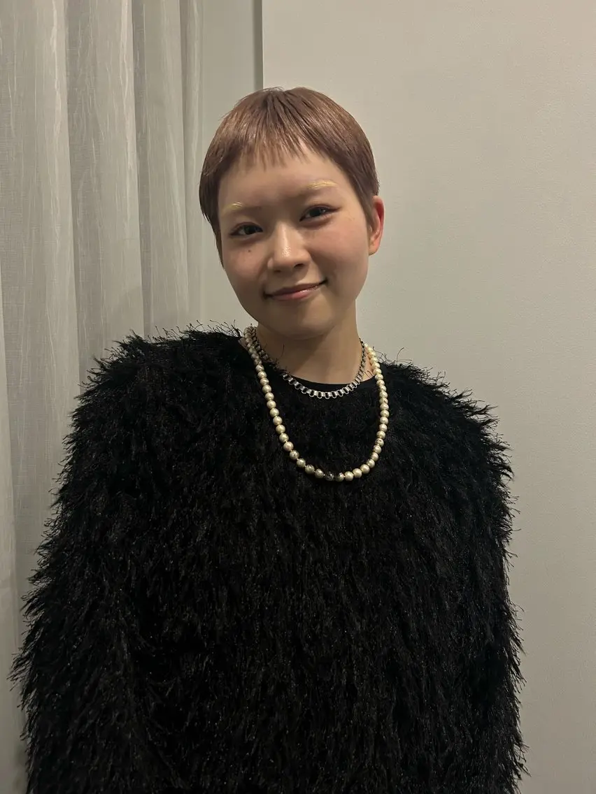 ショート ベリーショート ショートヘア ボブ・パーマ 芽衣のヘアスタイル