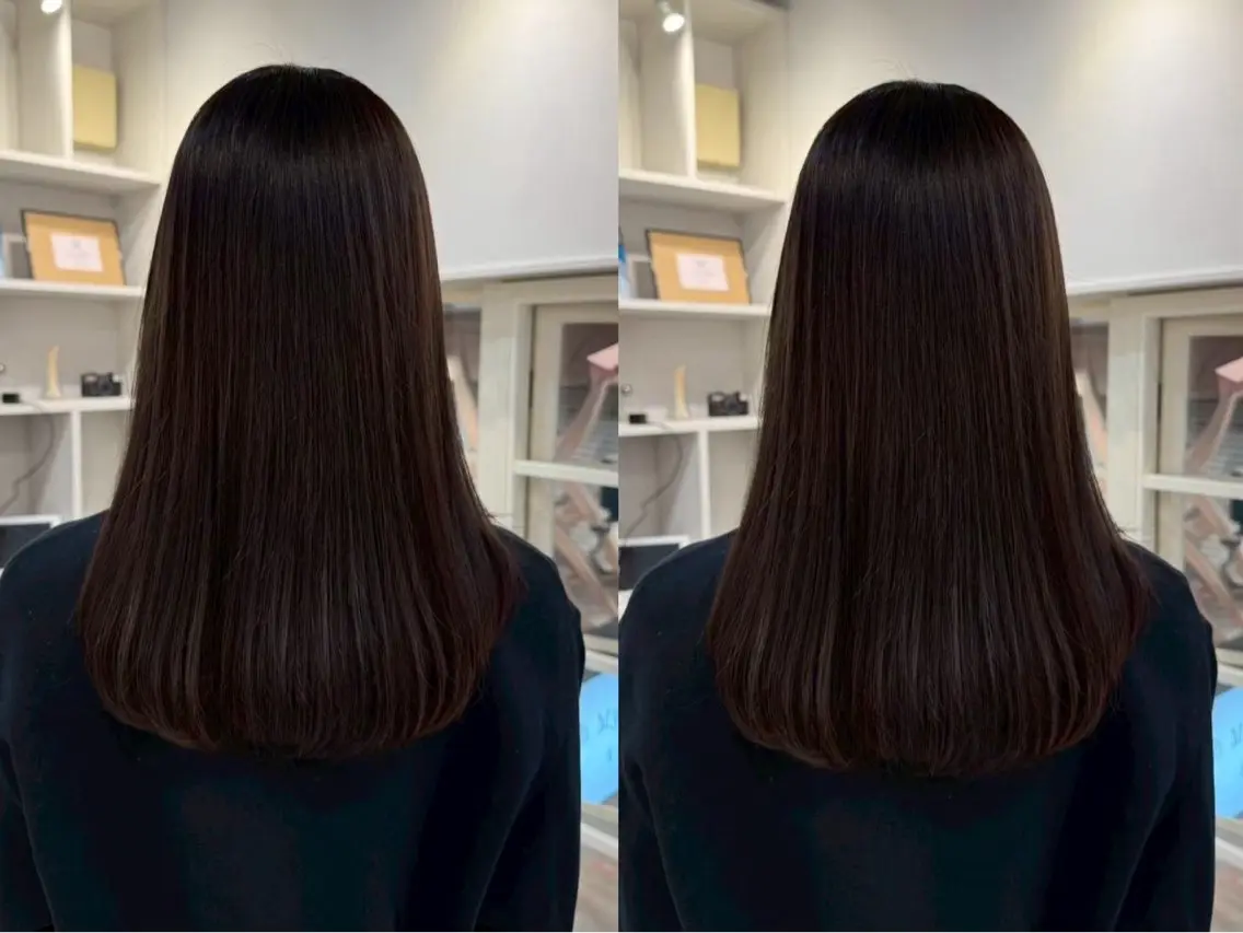 セミロング 石井 ひまりのヘアスタイル