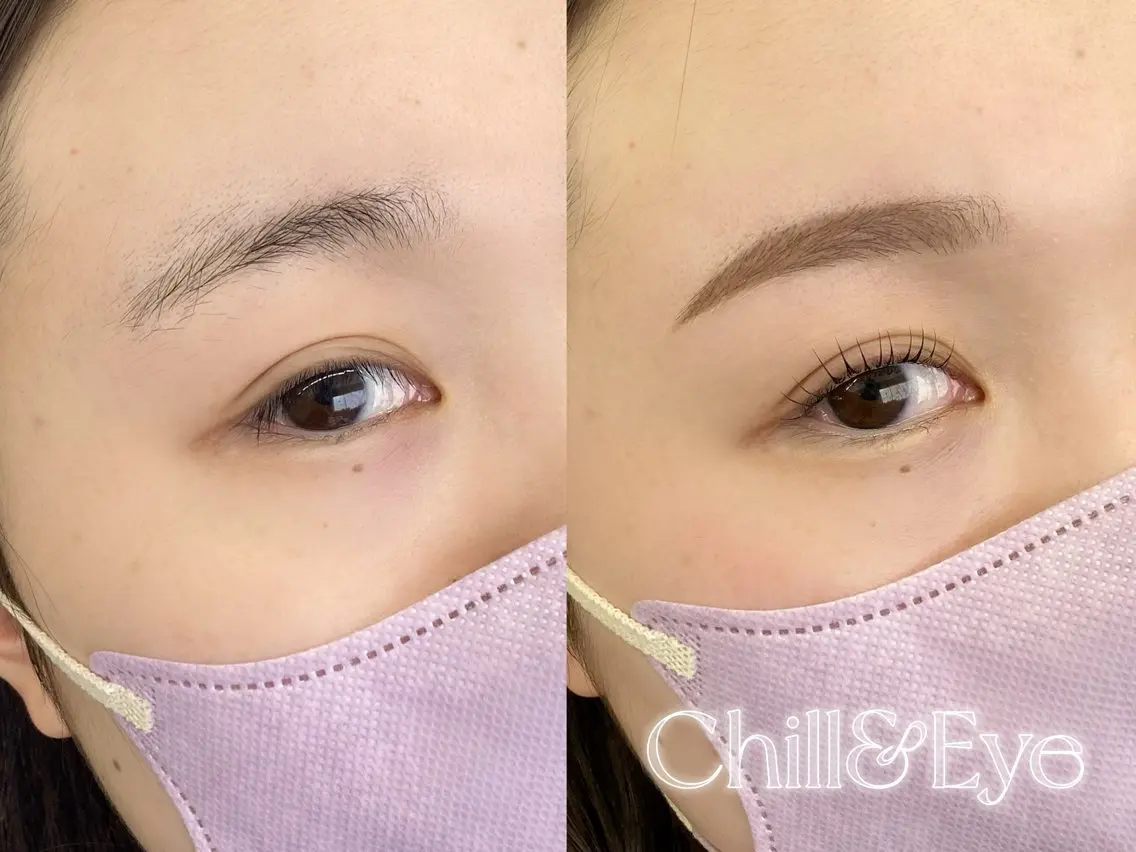 アイブロウ Chill&Eye 千葉駅前店のマツエク・マツパデザイン