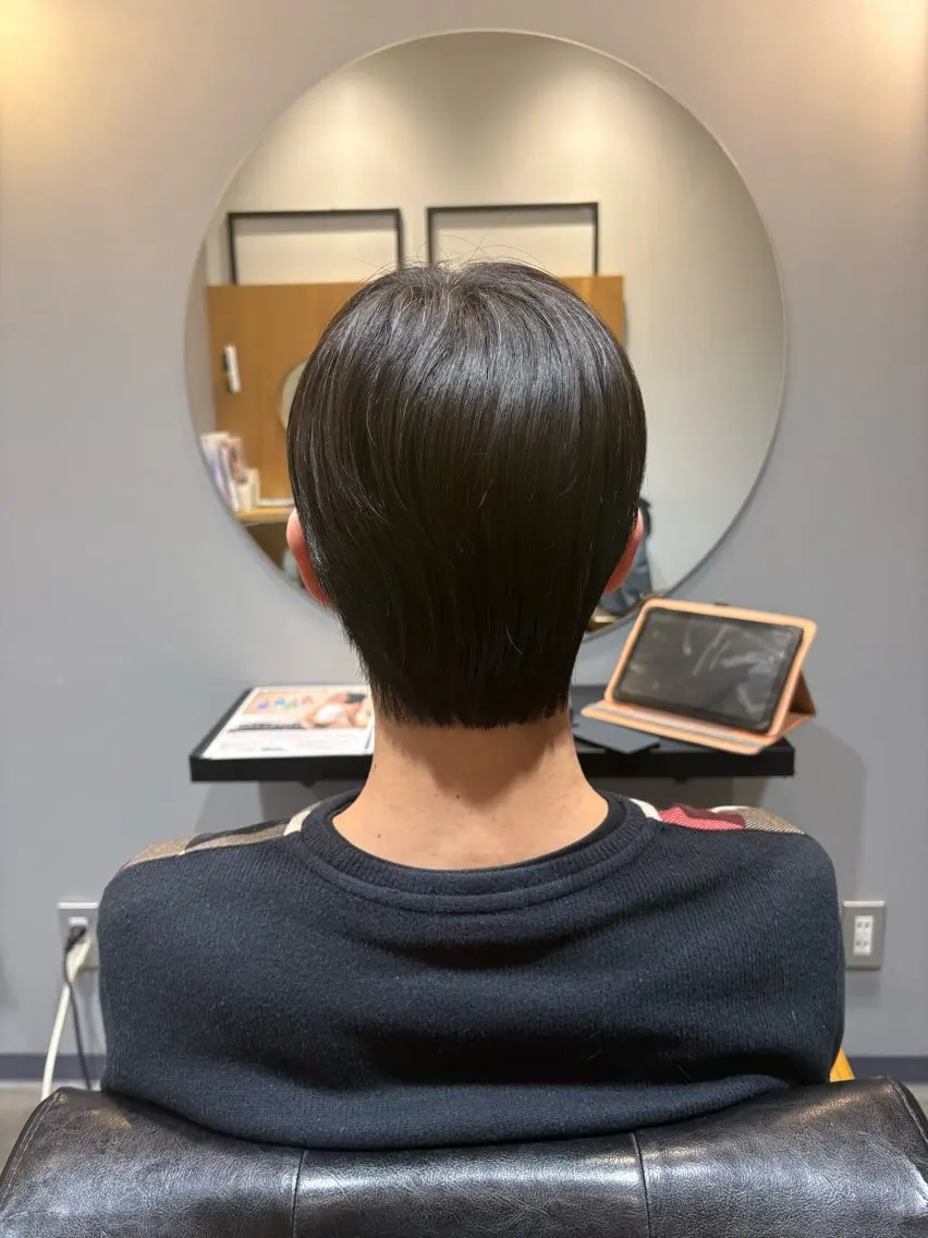 メンズ カット 縮毛矯正 小堀 いぶきのヘアスタイル