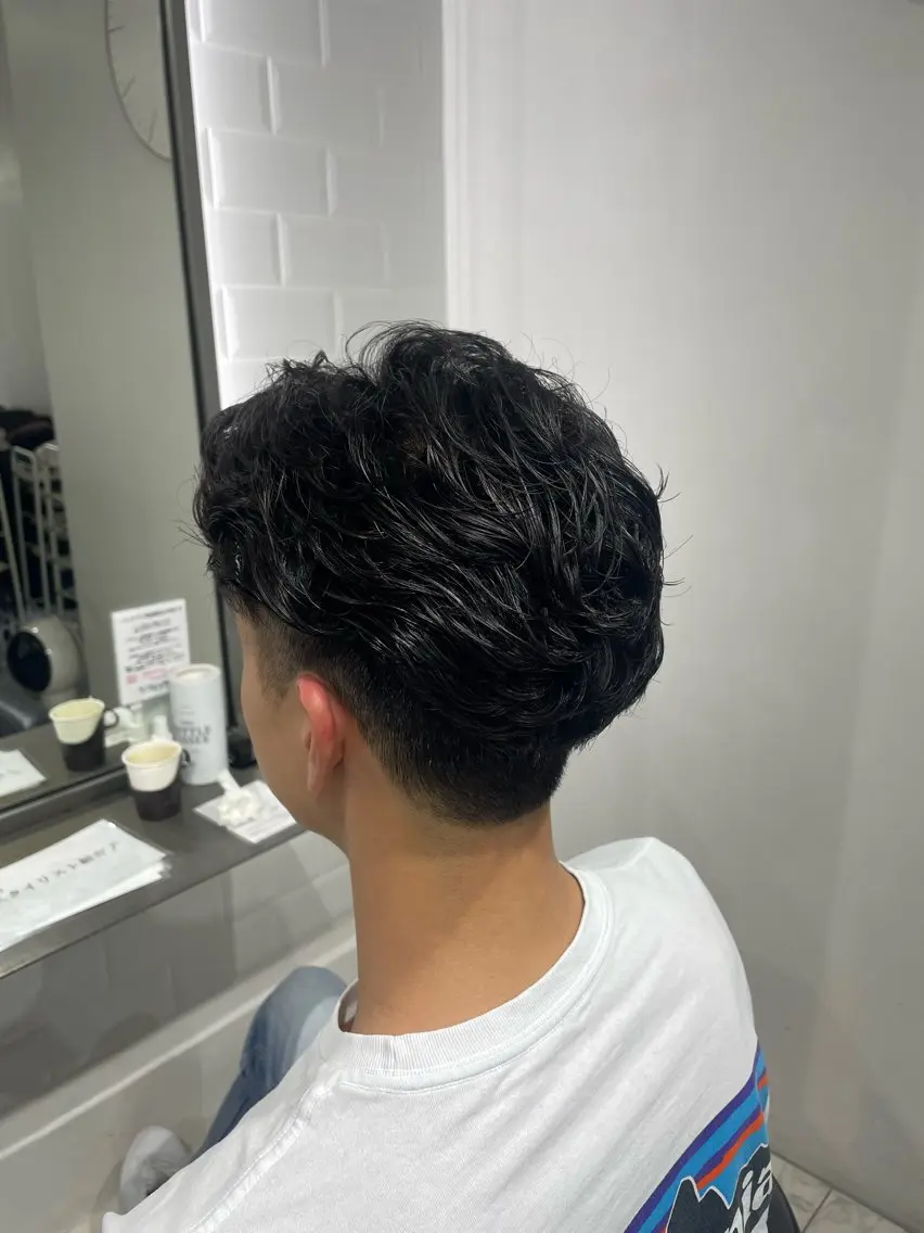 パーマ メンズ カット ヘッドスパ 🫧透明感カラー 🫧Aoiのヘアスタイル