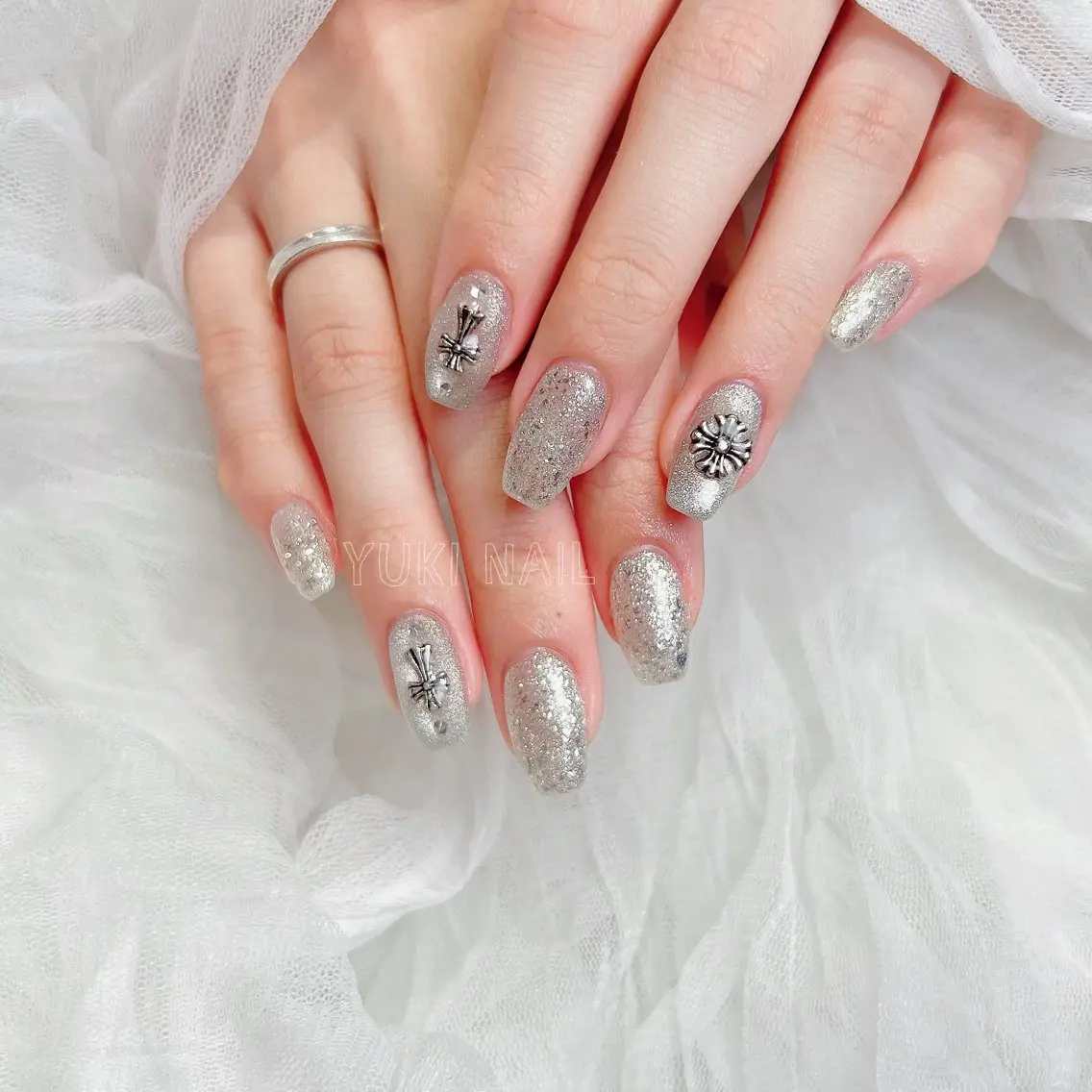 ネイル ハンドネイル YUKI Nail_❄️のネイルデザイン