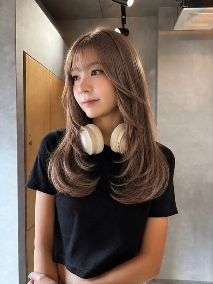 【傷ませずに透明感が欲しい方に🫧】 ブリーチなしWケアカラーの写真