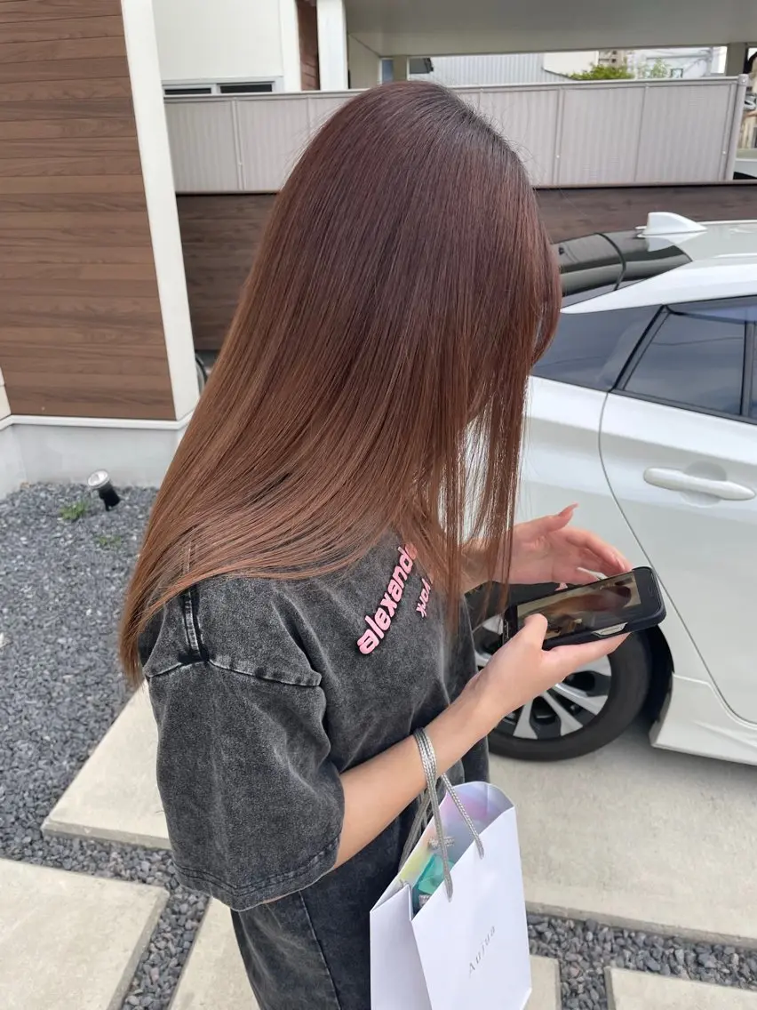 ロング トリートメント 酸熱トリートメント ヘアカラー トリートメント Matsubara asuka  ☪︎のヘアスタイル