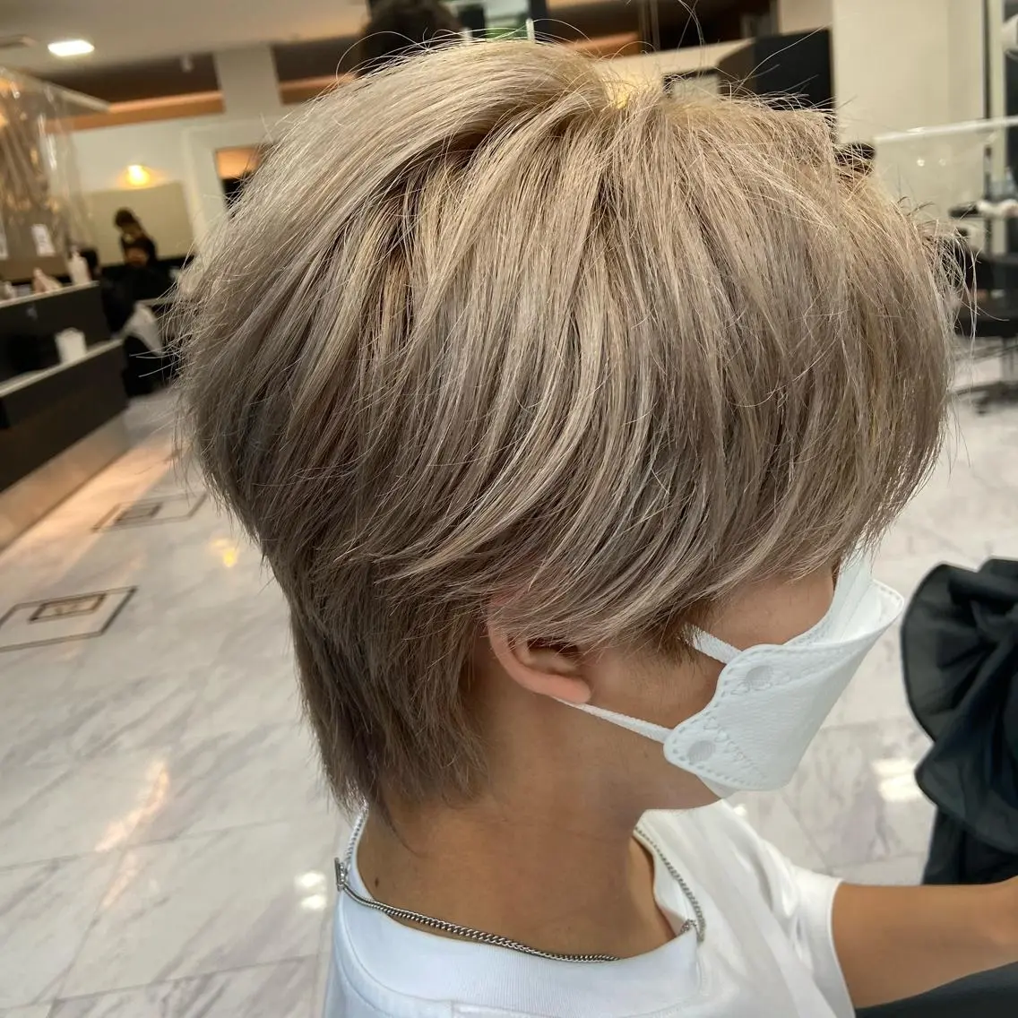 カラー メンズ Luce 杉本のヘアスタイル