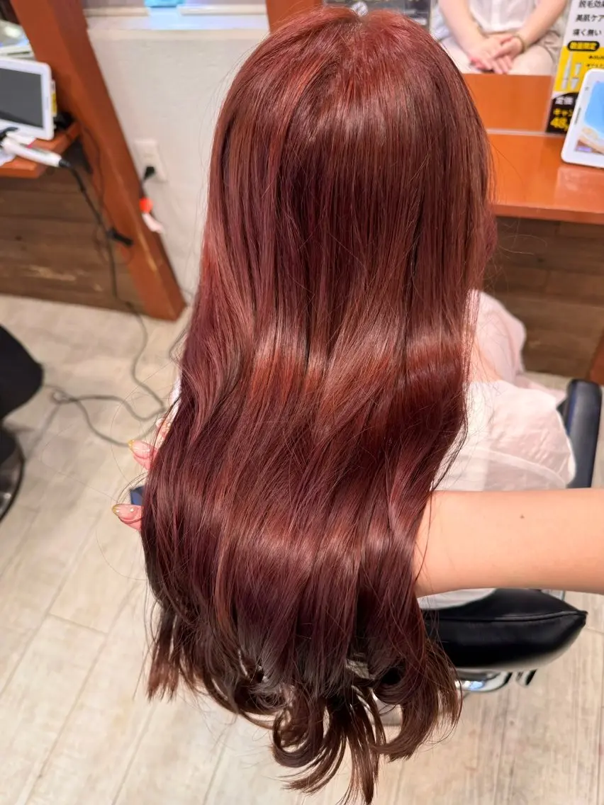 ロング ヘアカラー AYANO💎💎 CIEL なんば店のヘアスタイル