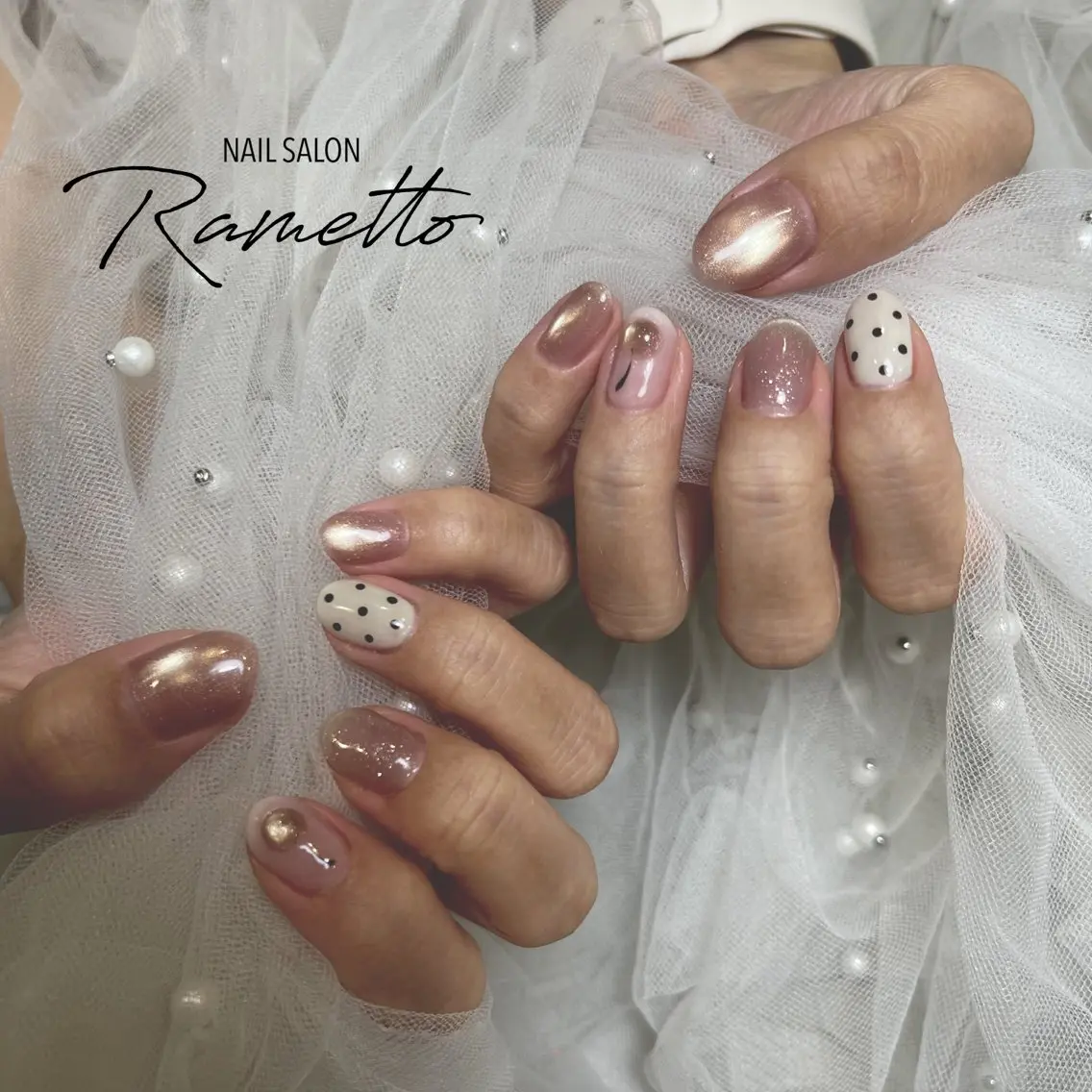 ネイル ハンドネイル NAILSALON Ramettoのネイルデザイン