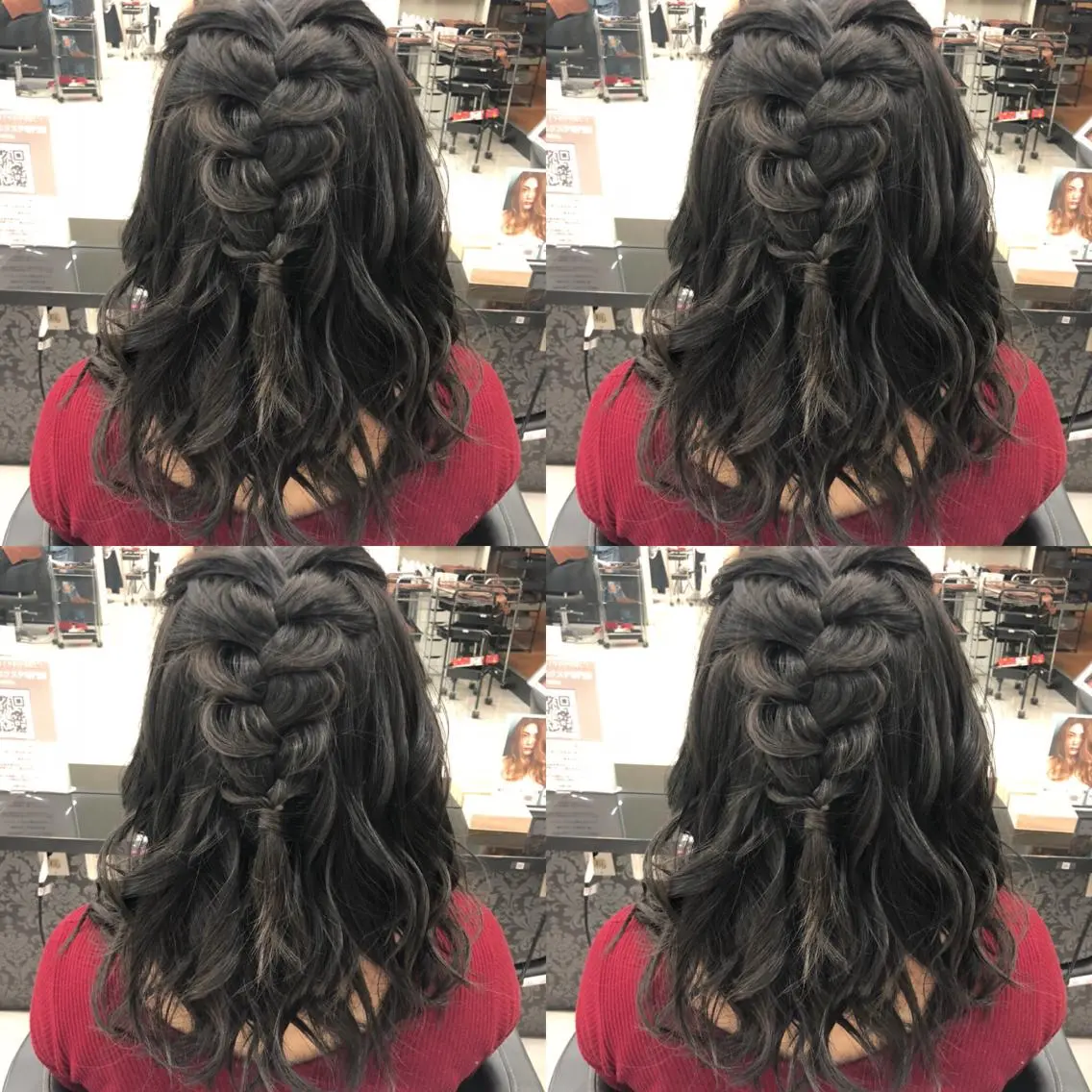 セミロング ヘアアレンジ ヘアセット 🌷MAYU 🌷のヘアスタイル