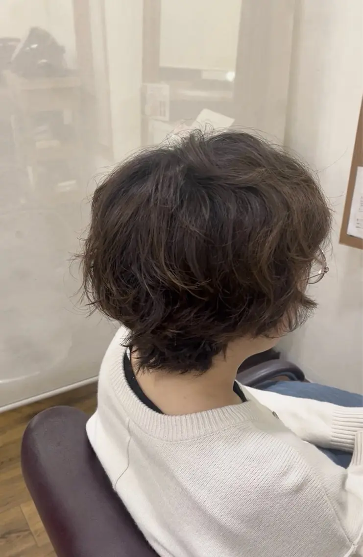 【ミニモ限定】パーマ|ショートの写真