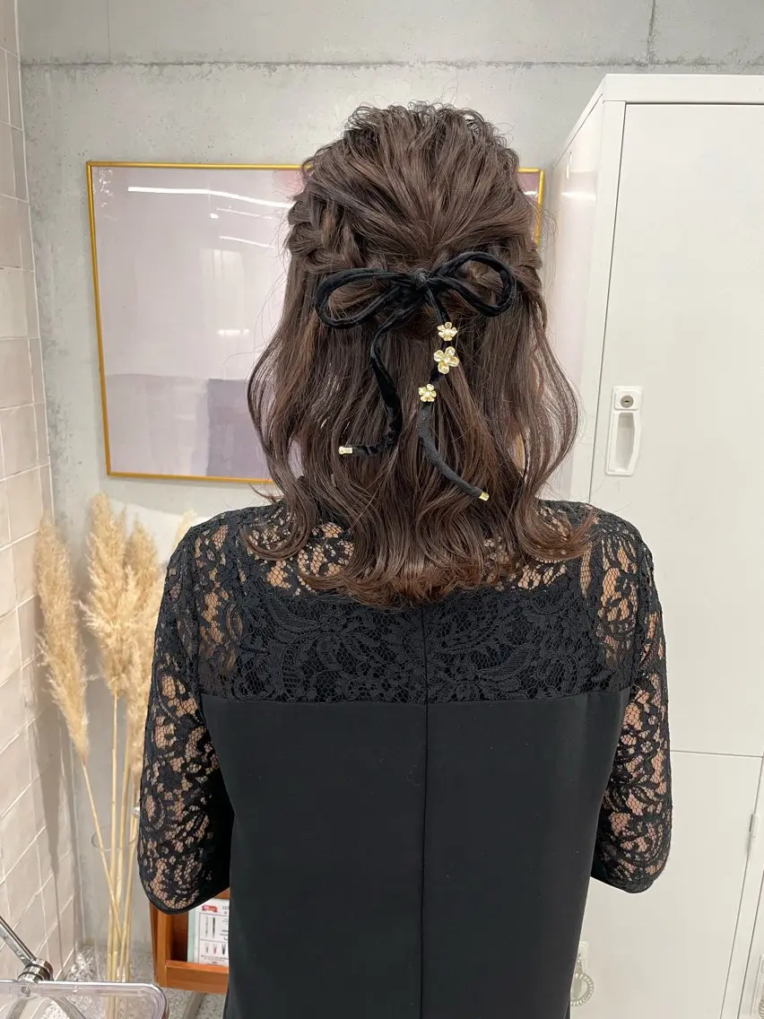 ミディアム 遠藤 眞実のヘアスタイル
