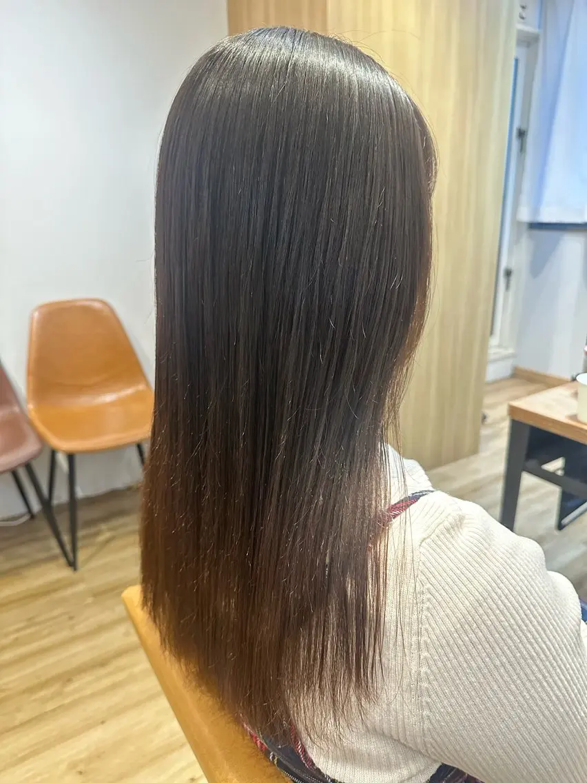 ロング パーマ 縮毛矯正 ✨✂️Nori ✂️✨のヘアスタイル