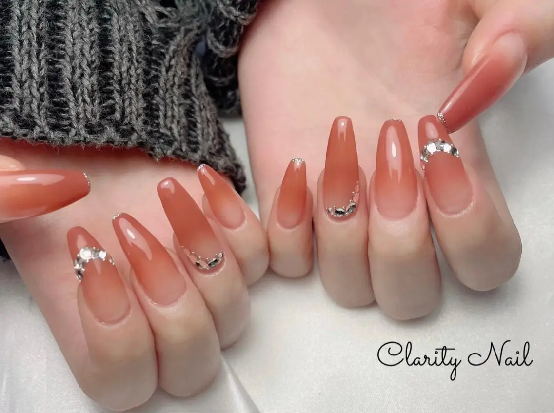 ネイル アートネイル 持ち込み ハンドネイル Clarity Nailのネイルデザイン