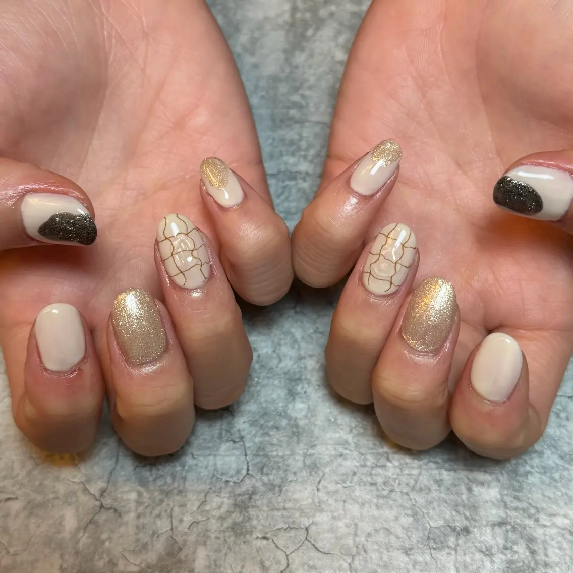 ネイル 自由が丘サロン あやめ💅のネイルデザイン