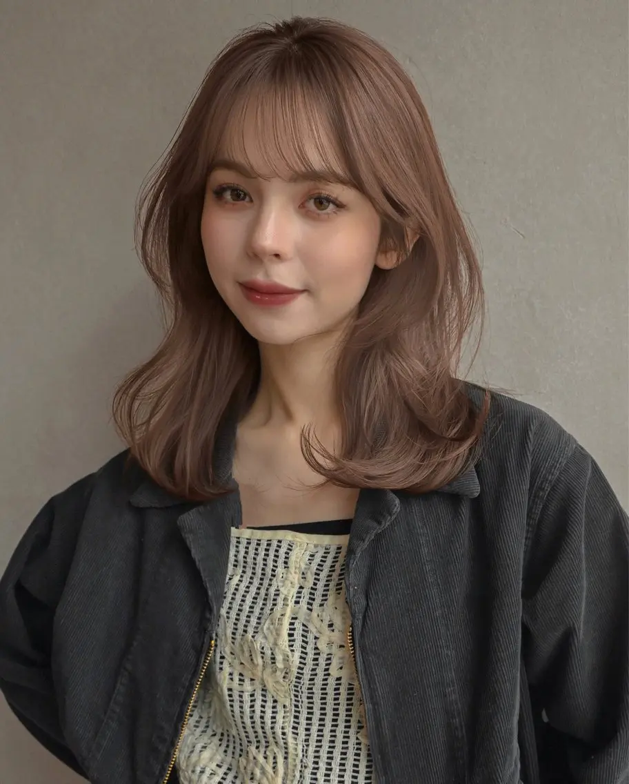 カラー aya / ニュアンスカラーのヘアスタイル