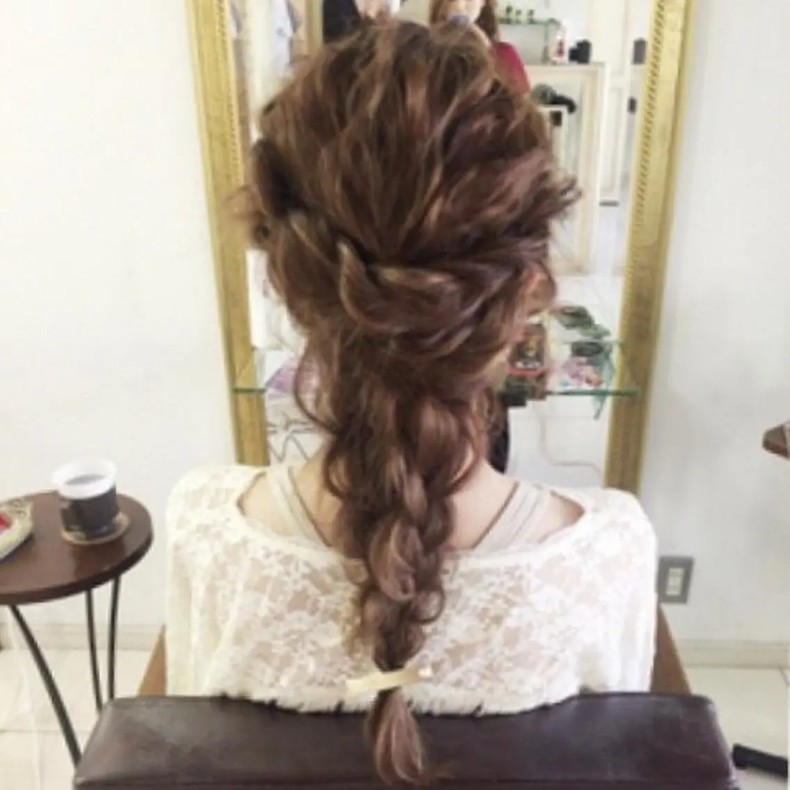 ヘアアレンジ 🇰🇷韓国風艶髪✨ 髪質改善 倉岡しおんのヘアスタイル
