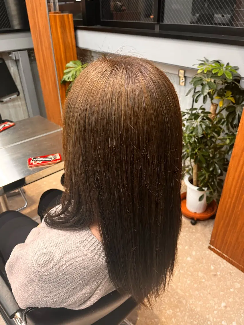 ロング カラー カット ヘアカラー 山下和輝/fifth メンズパーマのヘアスタイル
