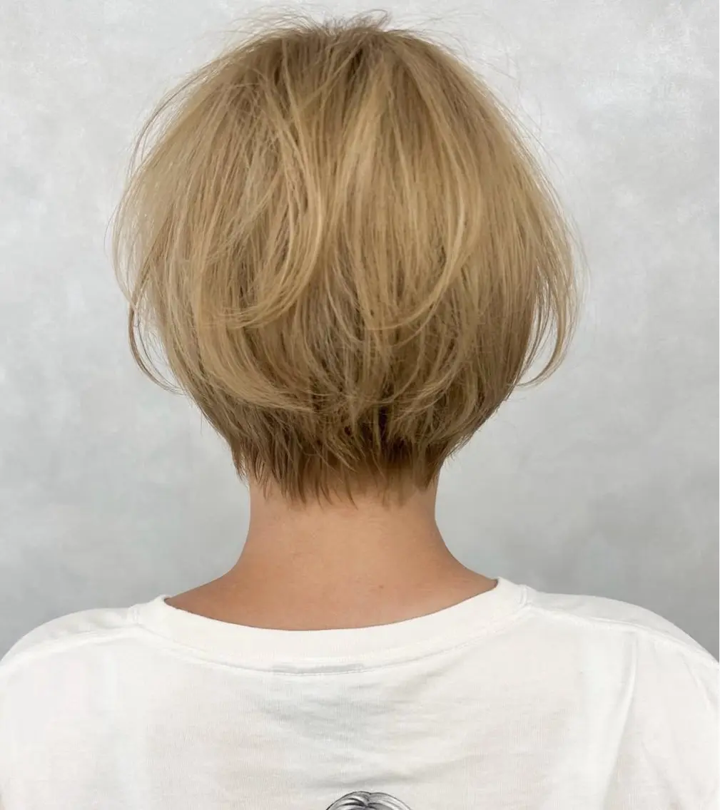 ショート ショートヘア カットモデル୨୧大阪 梅田タカシマリナ♡のヘアスタイル