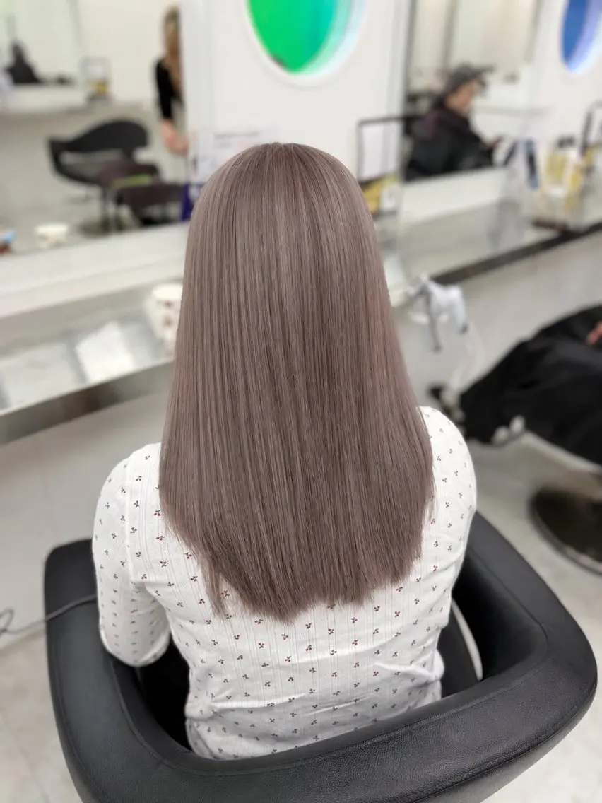 ロング カラー ヘアアレンジ ヘアカラー トリートメント 透明感カラー🎀艶髪 Anju/渋谷🎀のヘアスタイル
