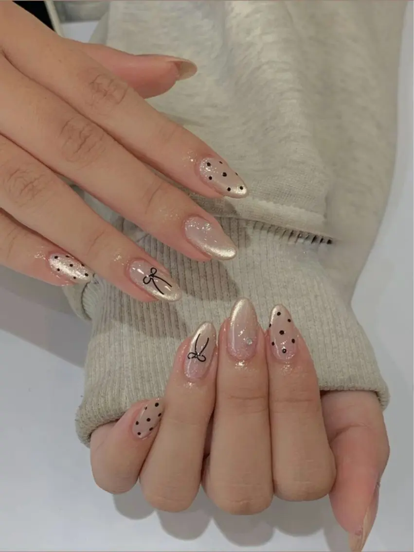 ネイル マグネットネイル Gemini nail.Yukiのネイルデザイン