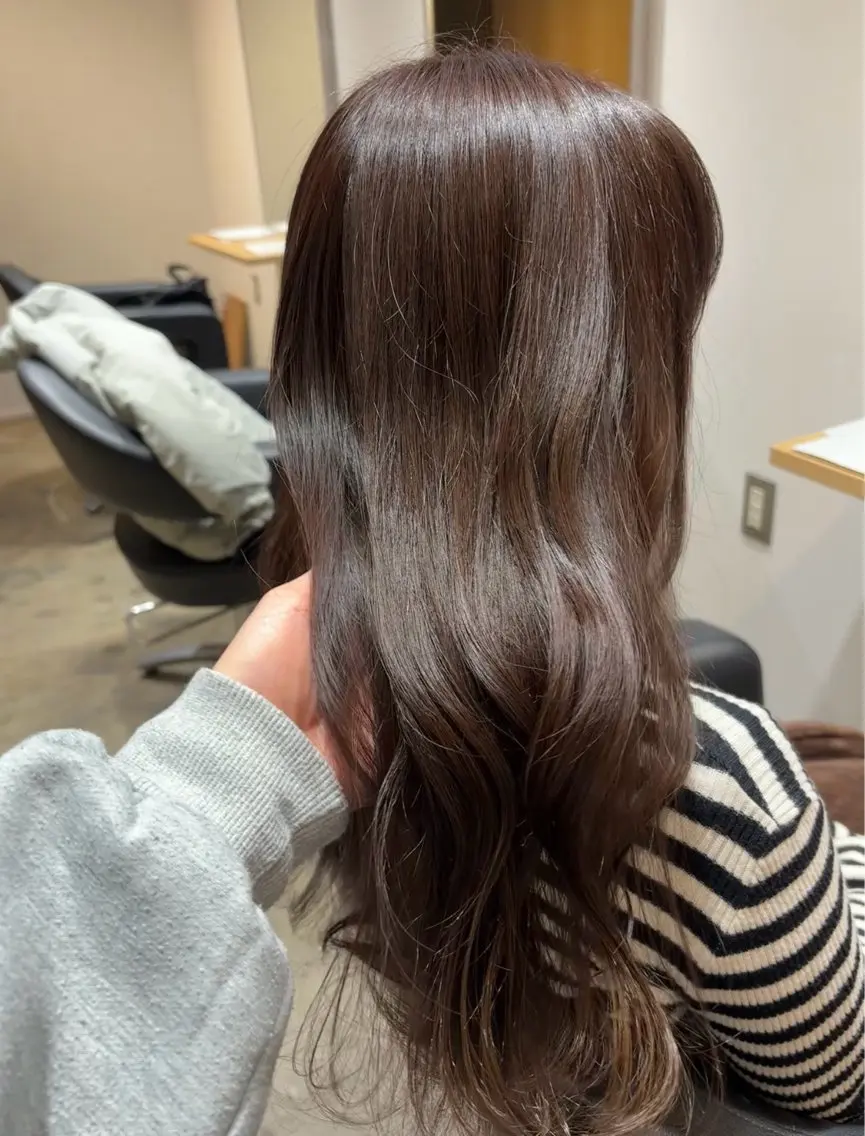 ロング カット ヘアカラー ヘッドスパ 💛似合わせカット カラー💛 amiのヘアスタイル