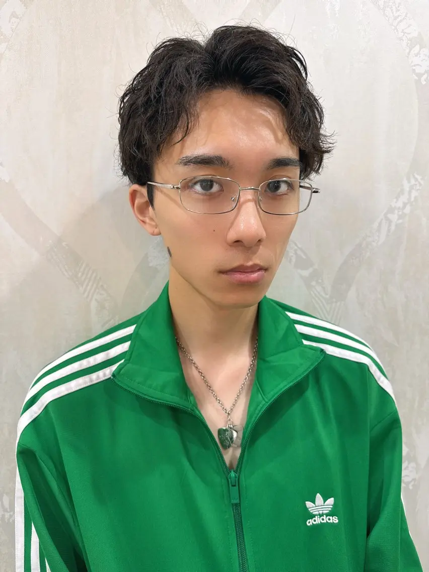パーマ メンズ メンズパーマ 原田 健斗のヘアスタイル