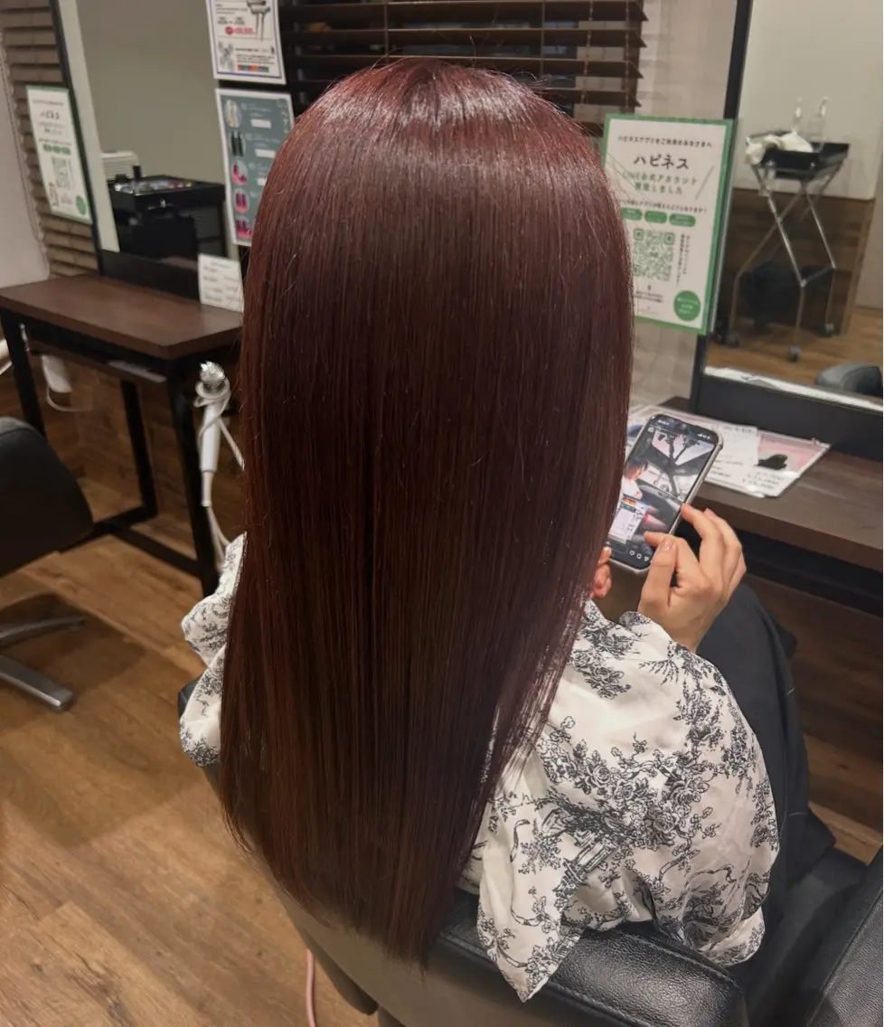 ロング カラー ブラウンカラー 透明感カラー 💫 HIKARU💫のヘアスタイル