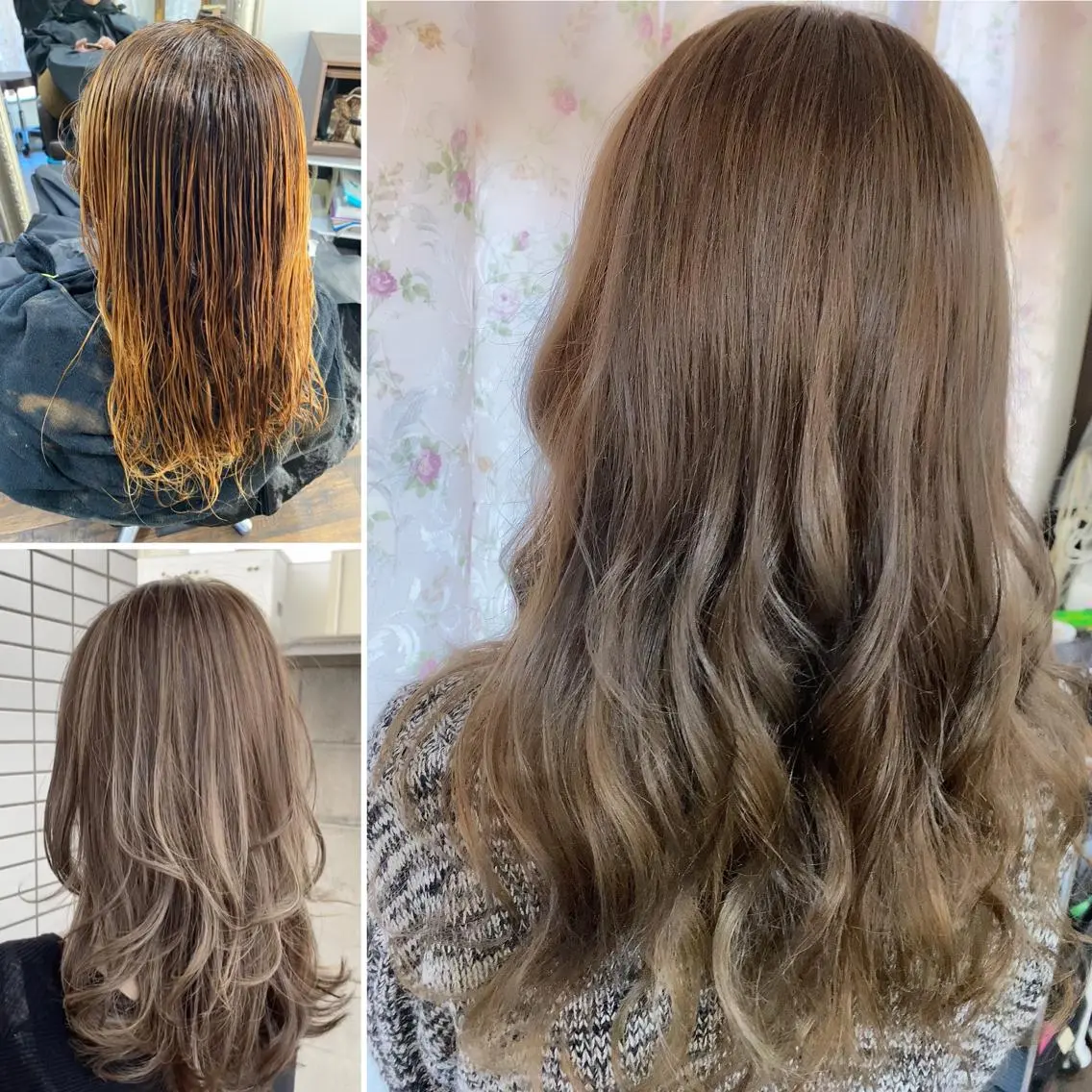 ロング カラー くせ改善師 髪質改善師ゴトウのヘアスタイル