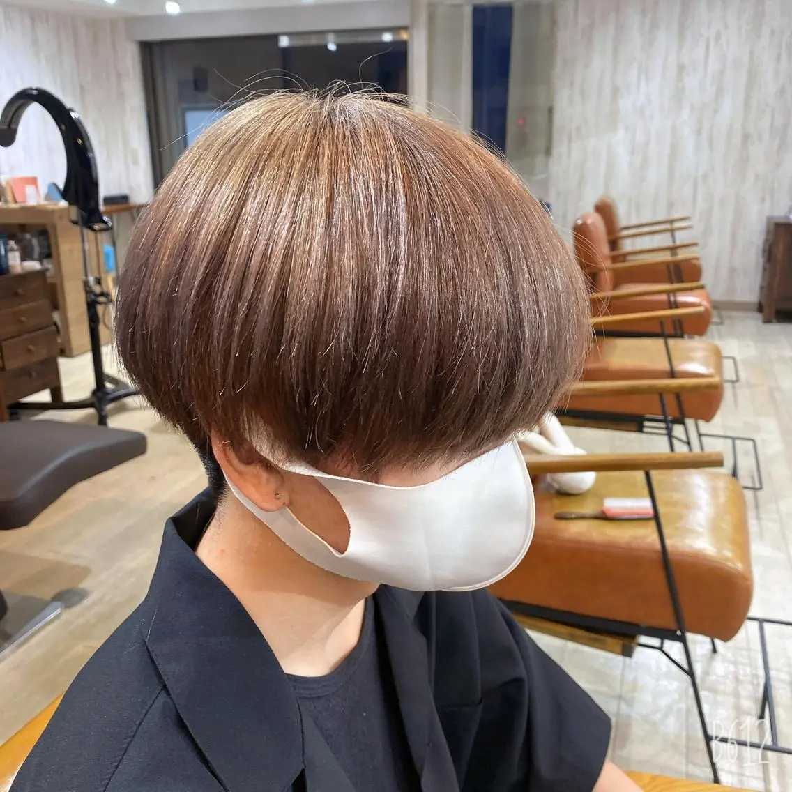 ショート カラー メンズ ヘアカラー トリートメント 🫧新宿 髪質改善 /サスケ🫧のヘアスタイル